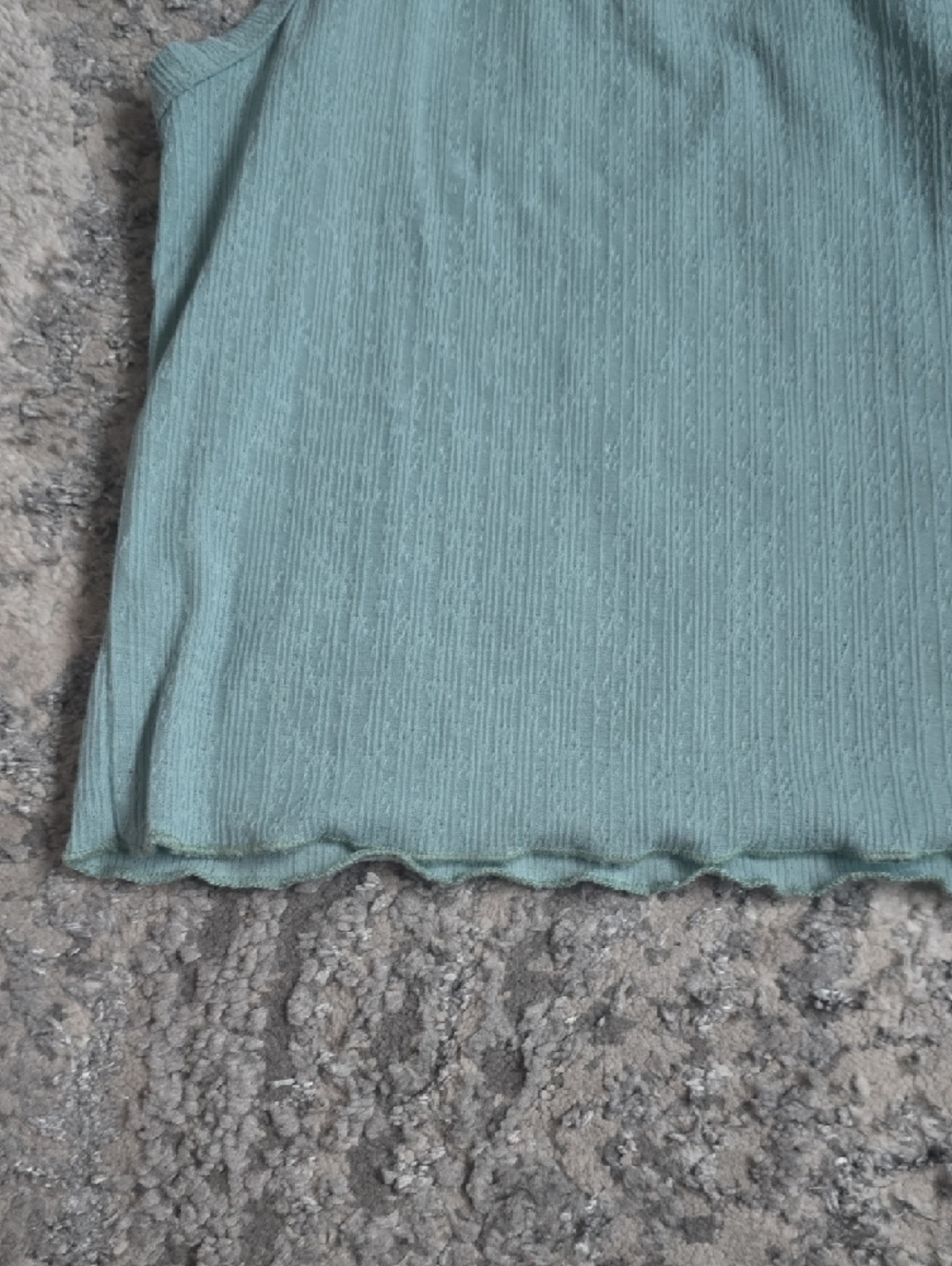 Heart Hips Light Sage Ribbed Racerback Tank - Picture 4 of 6